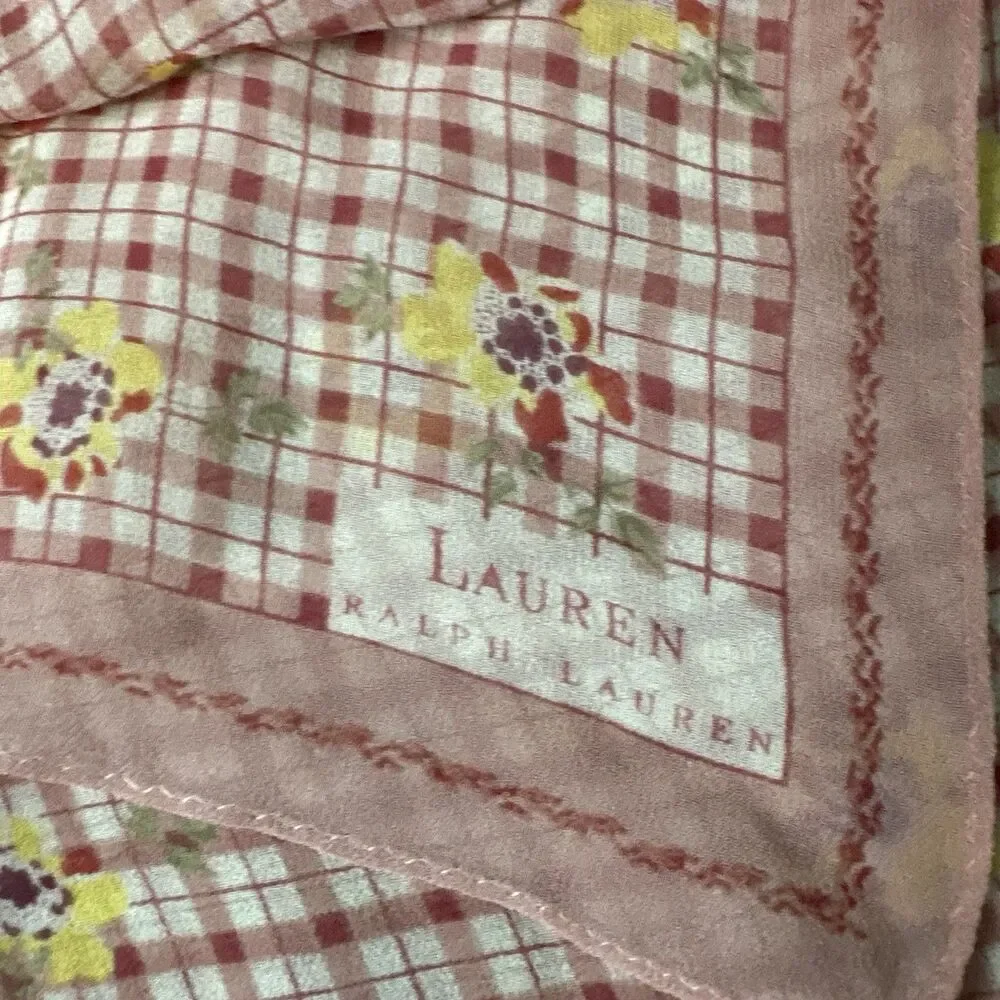 Lauren Ralph Lauren Floral Handkerchief